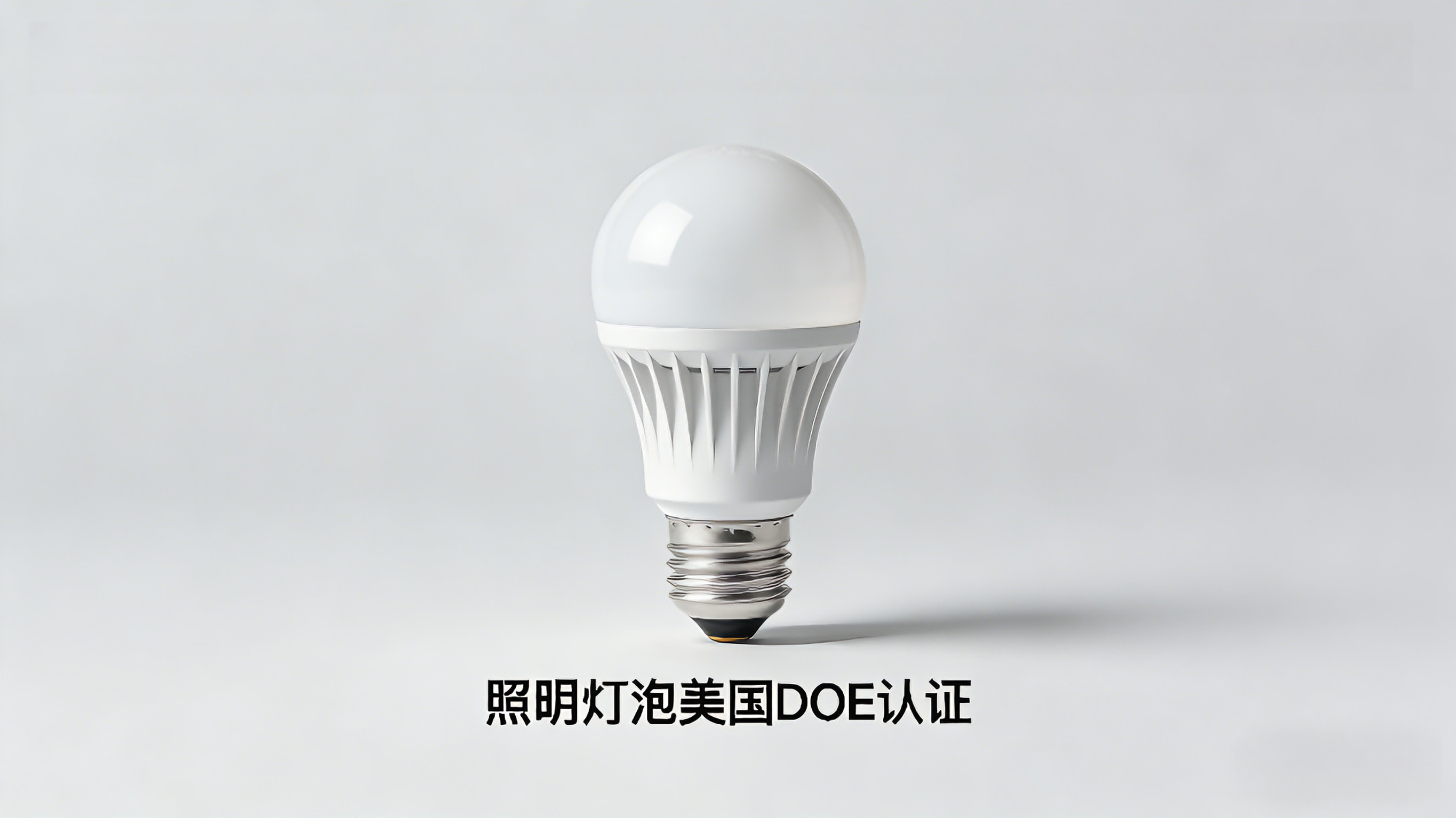 照明燈泡DOE認證|LED燈具美國DOE注冊流程(圖1)