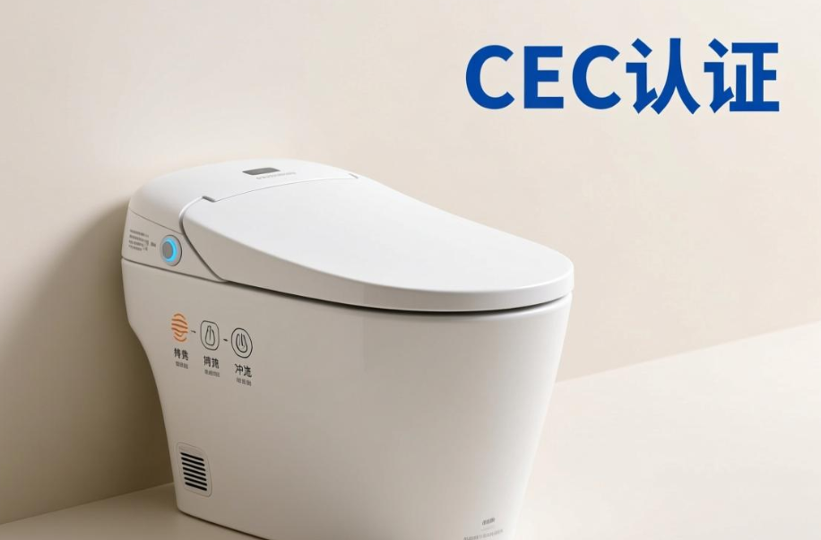 智能馬桶CEC認證要求和合規指南(圖1)